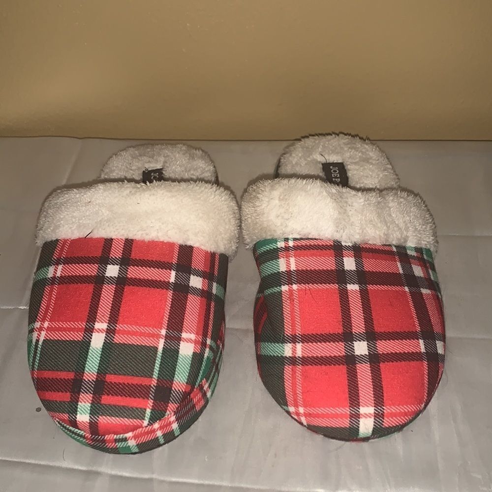 Plaid Slippers 7/8  